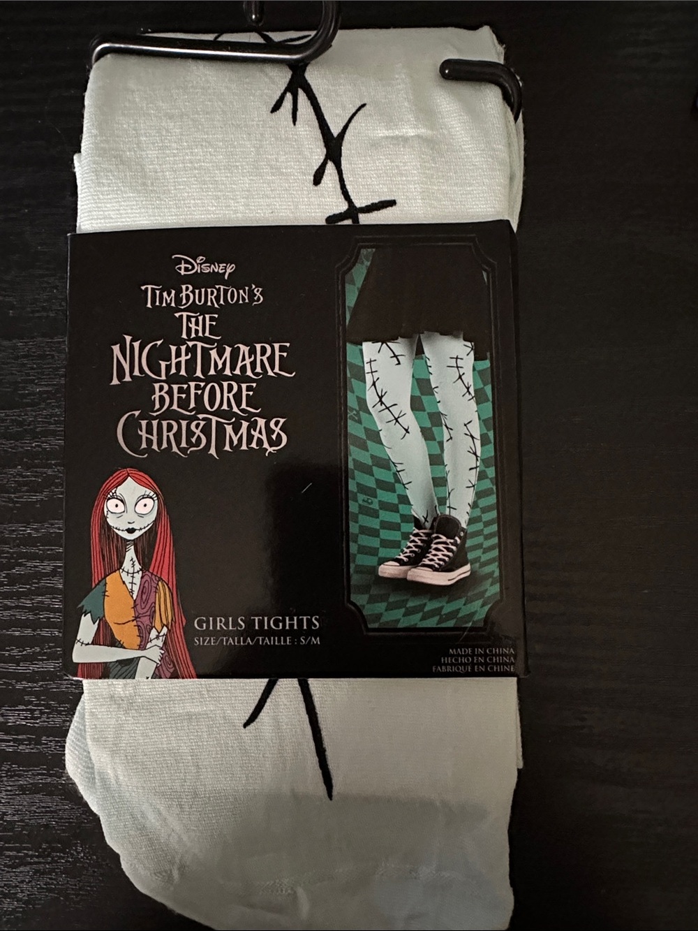 NIP DISNEY Nightmare Before Christmas Girl’s Tights. Size S-M